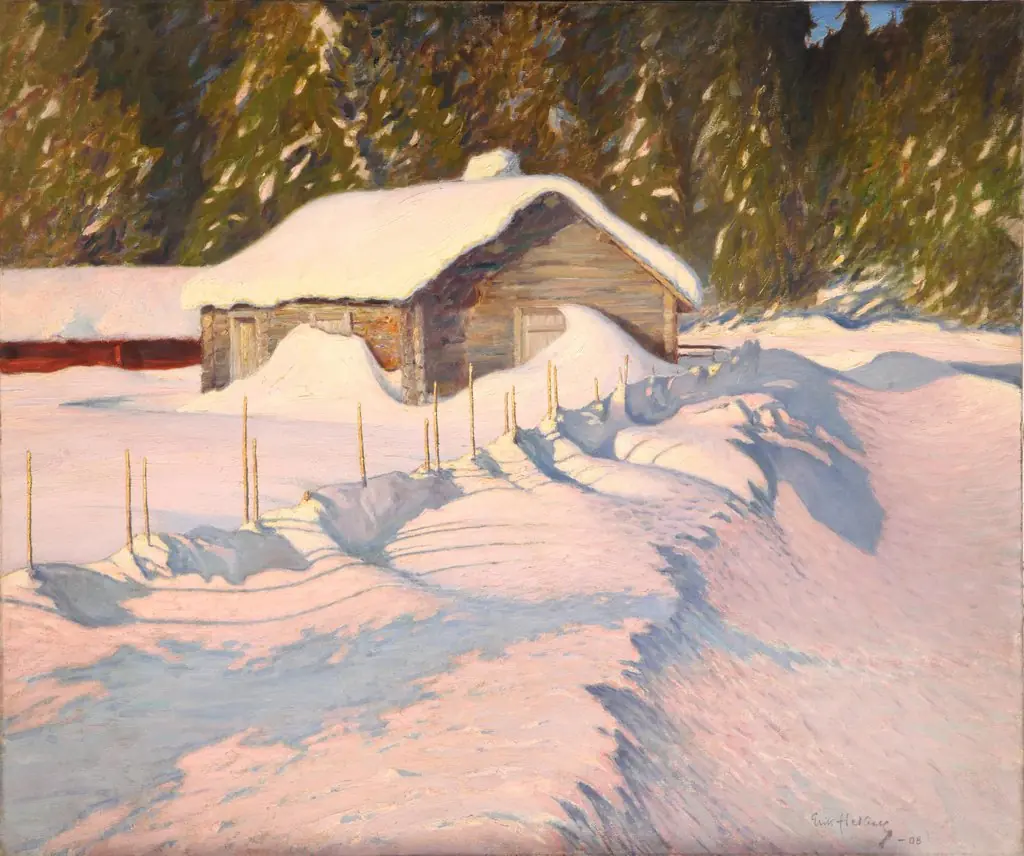 The snow