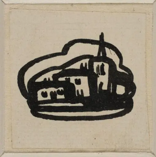 Design for page ornament made for the Curwen Press