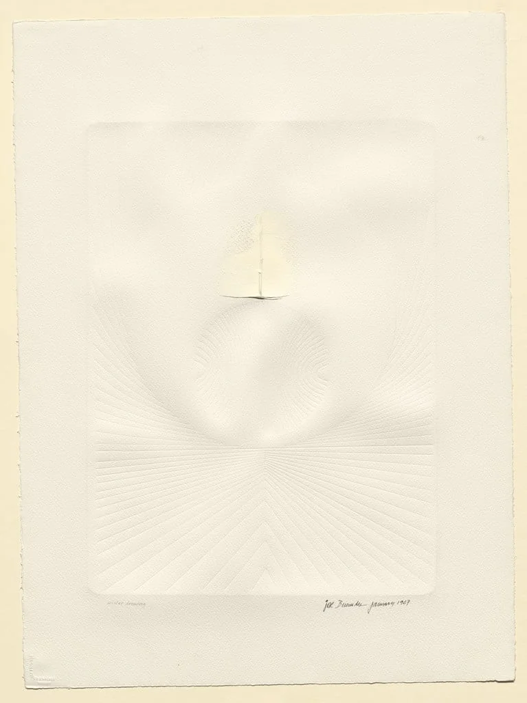 Untitled, by José Ygnacio Bermúdez, graphite, 1967