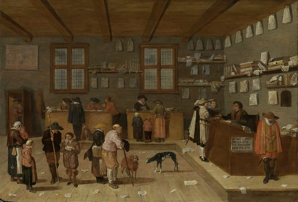 The lawyer's office