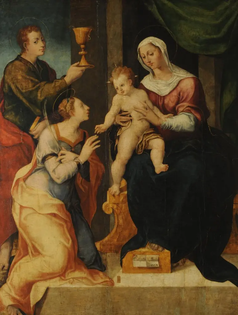 Mystic Marriage of Saint Catherine