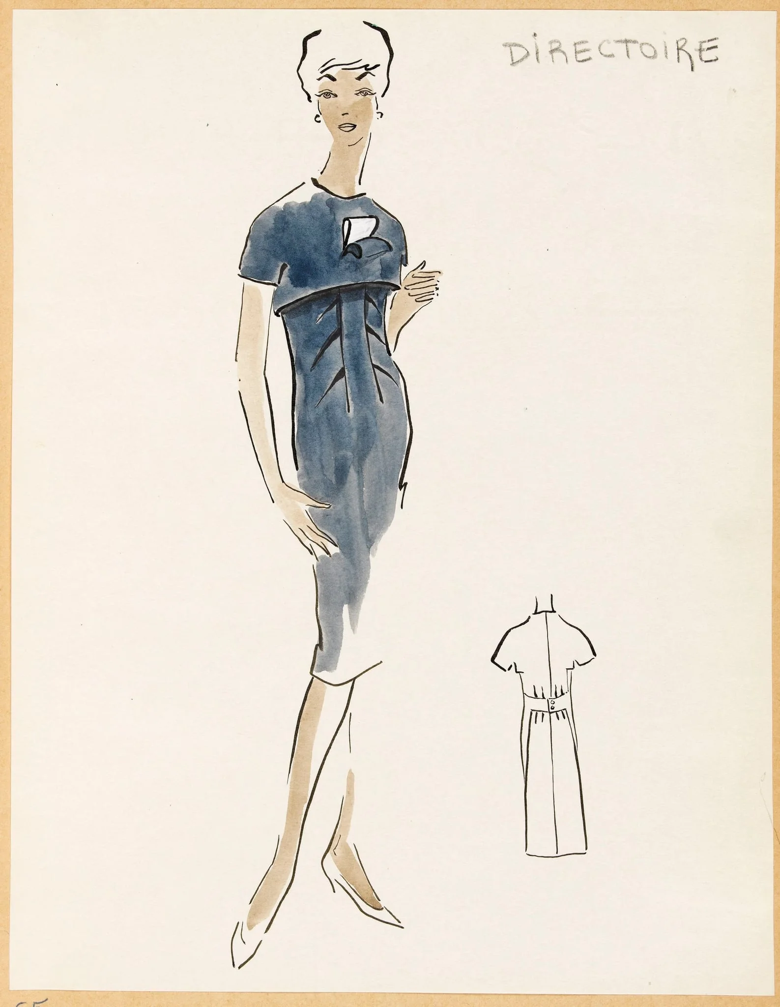 Directoire, by Marie-Louise Carven, 1957