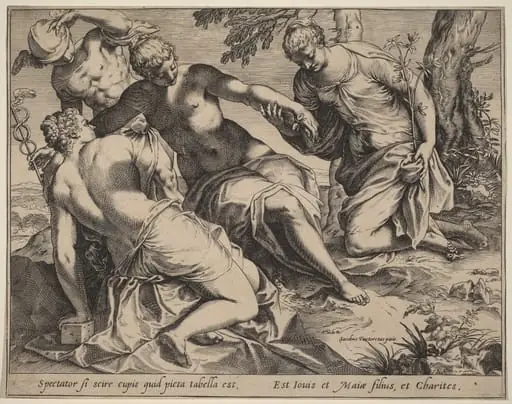 Mercury and the Three Graces