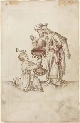 "Do Not Make Water on Clippings from Nails or Hair" [fol. 30 recto]