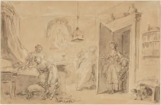 The Bedroom (Le Coucher or Ma Chemise brule)