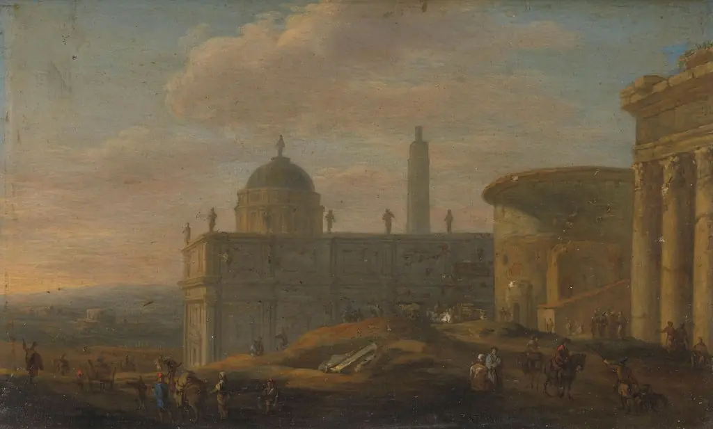 Italian city view