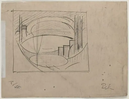 Study for "Soho" (verso)