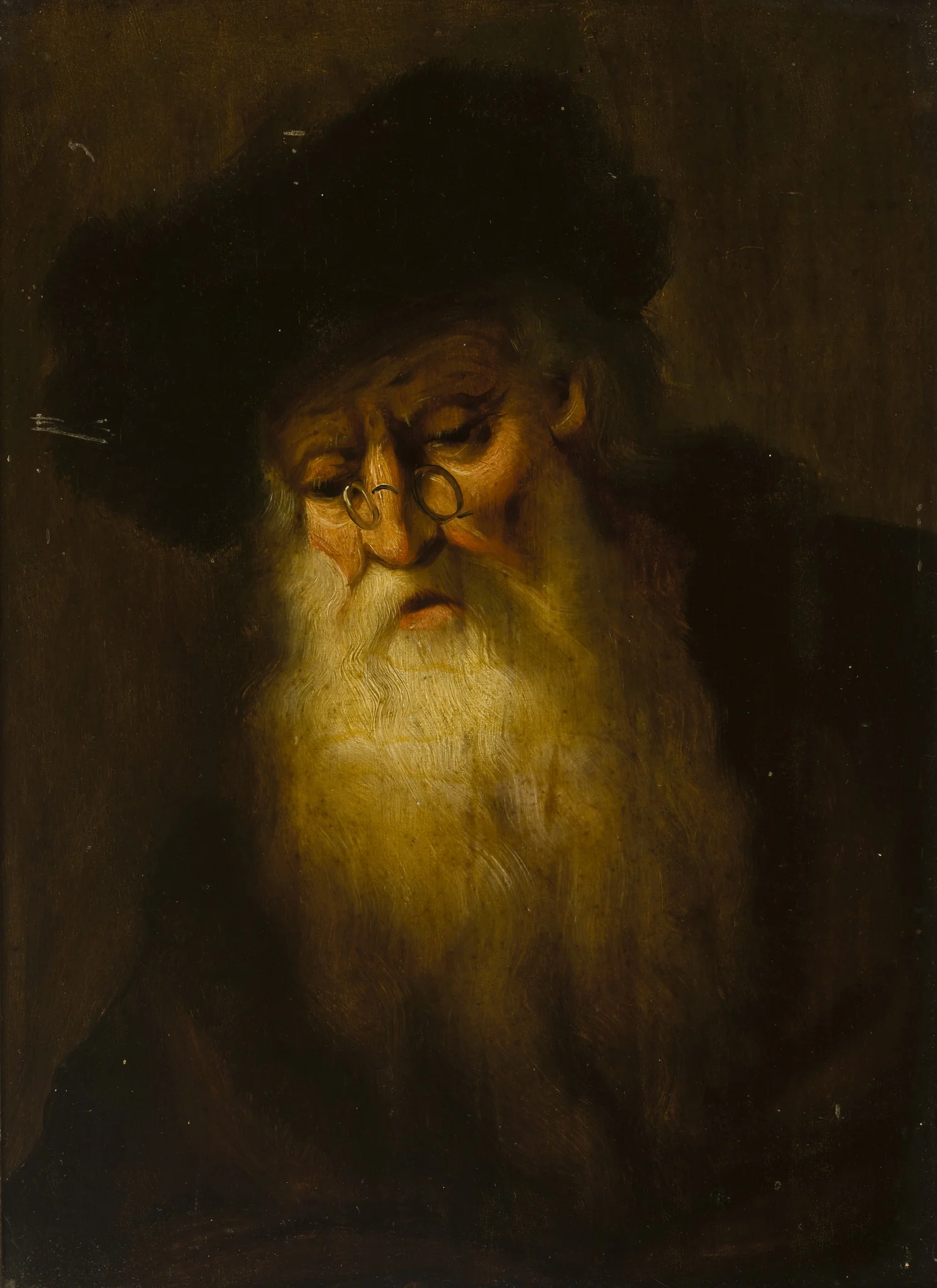 Bust of an Old Man, by Christian Wilhelm Ernst Dietrich, unspecified, 1753
