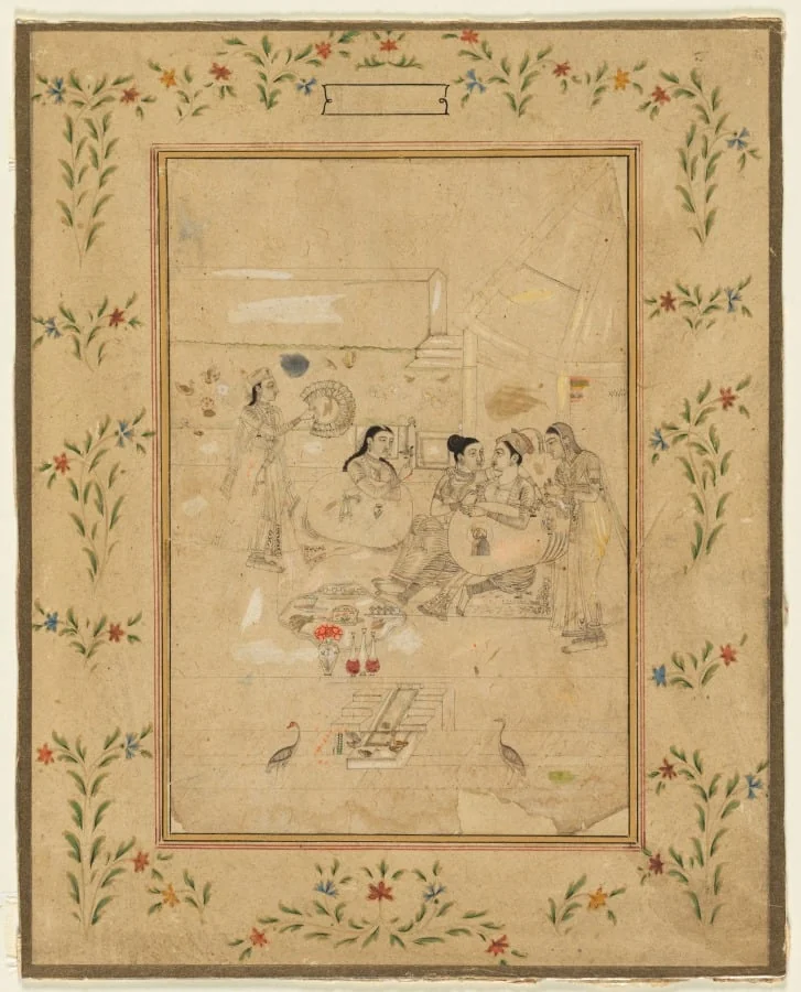Women playing at cross-dressing, by Unknown, unspecified, 1804