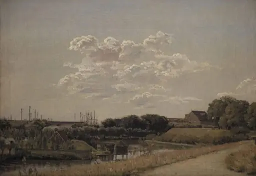 View of the Citadel Ramparts Looking Towards Langelinie and the Naval Harbour