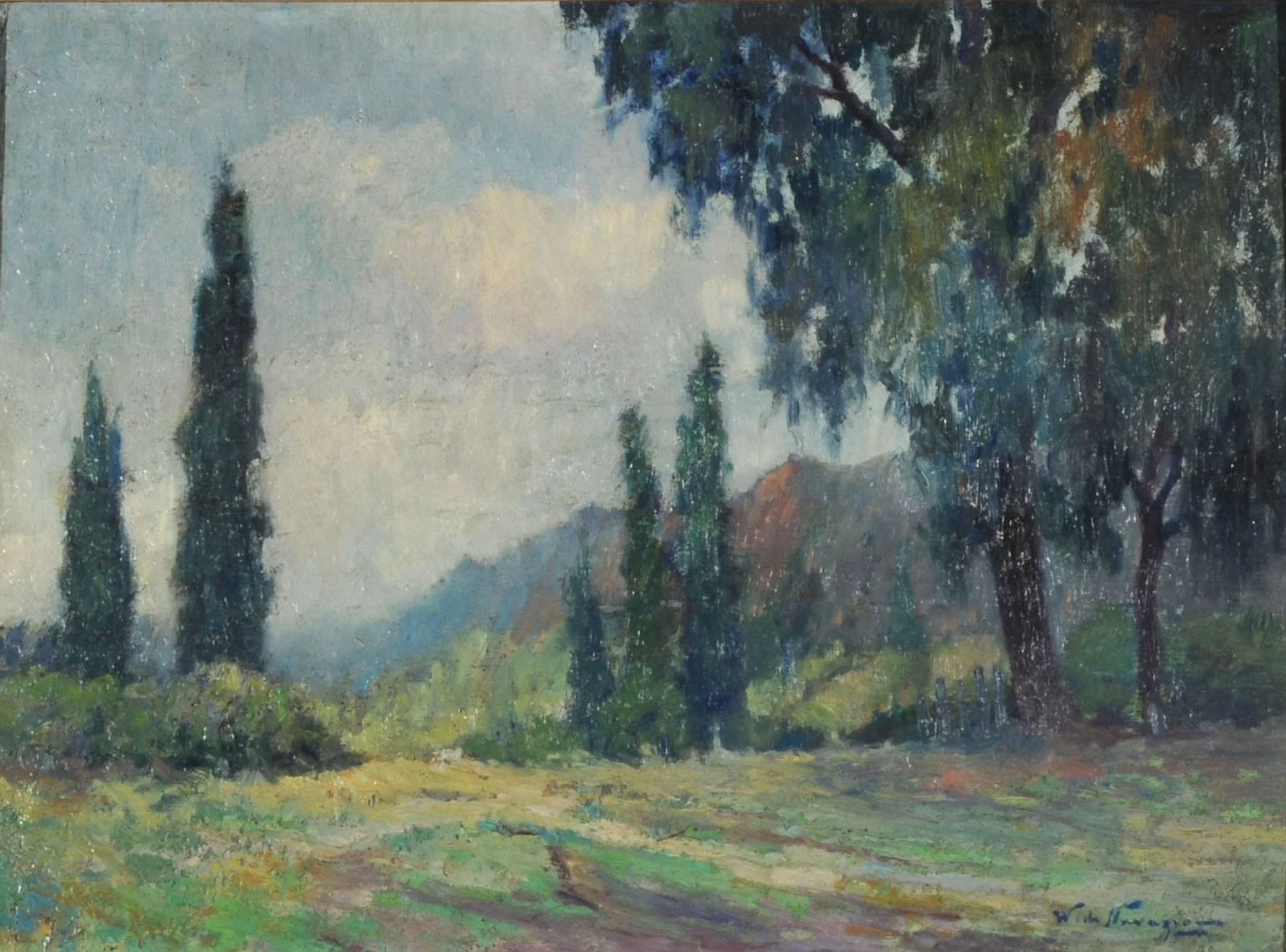 Landscape, by Walter de Navazio, unspecified, 1850