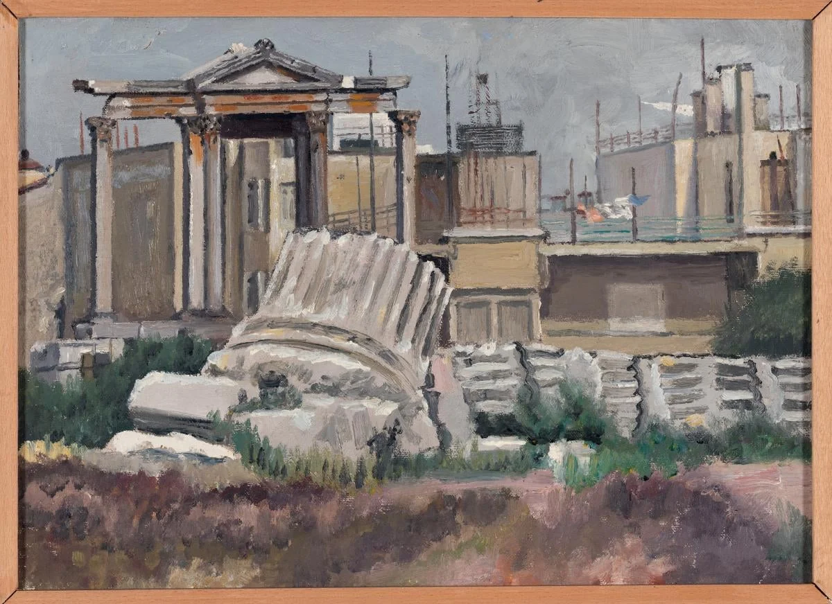 Landscape: Columns of Olympian Zeus
