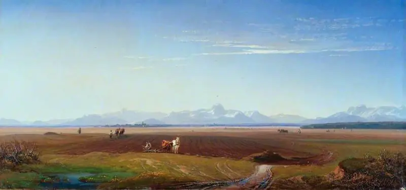 Ploughing in Bavaria