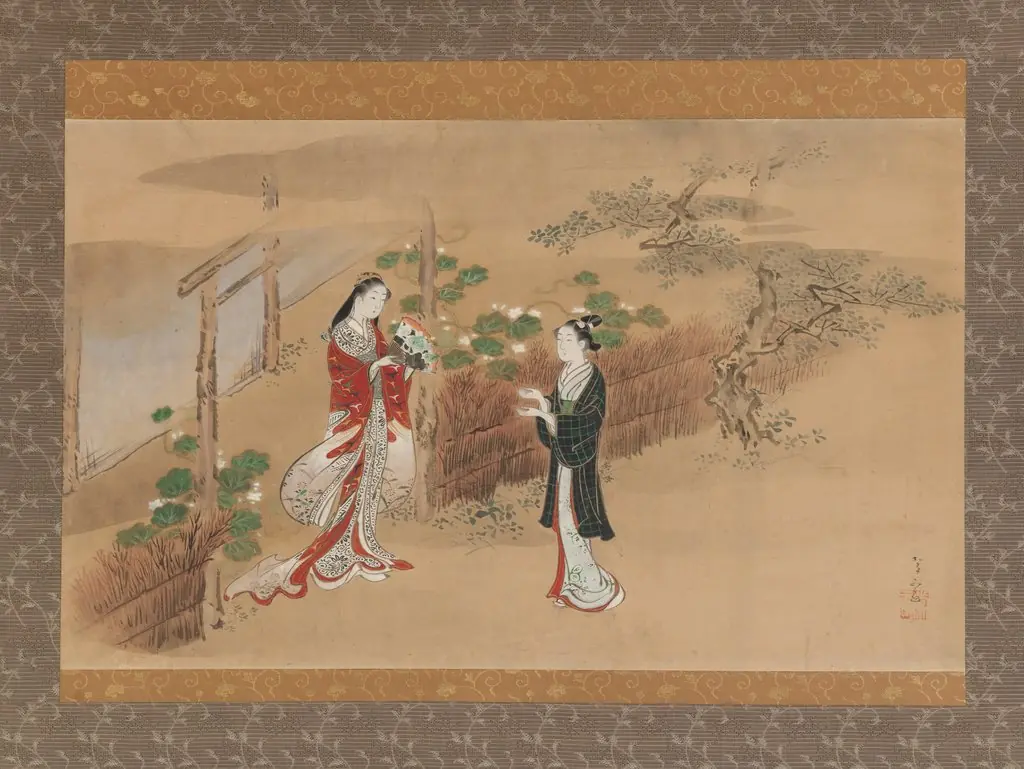 "Evening Faces" (Yūgao) chapter from The Tale of Genji (Genji monogatari)