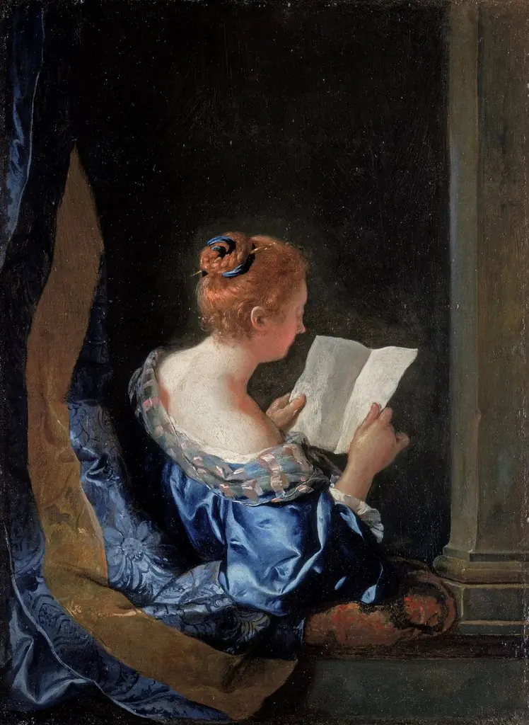 Woman Reading a letter