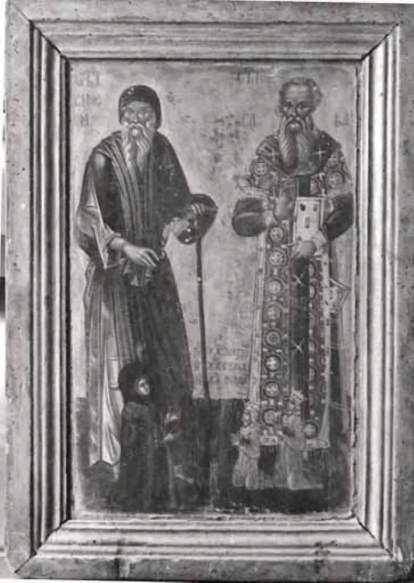 Sfinții Simeon și Sava, by Unknown, 1522