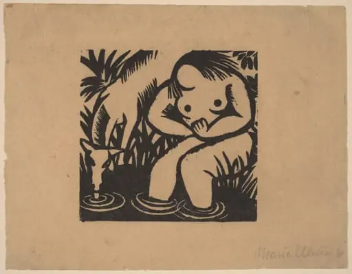 Woman at the Water