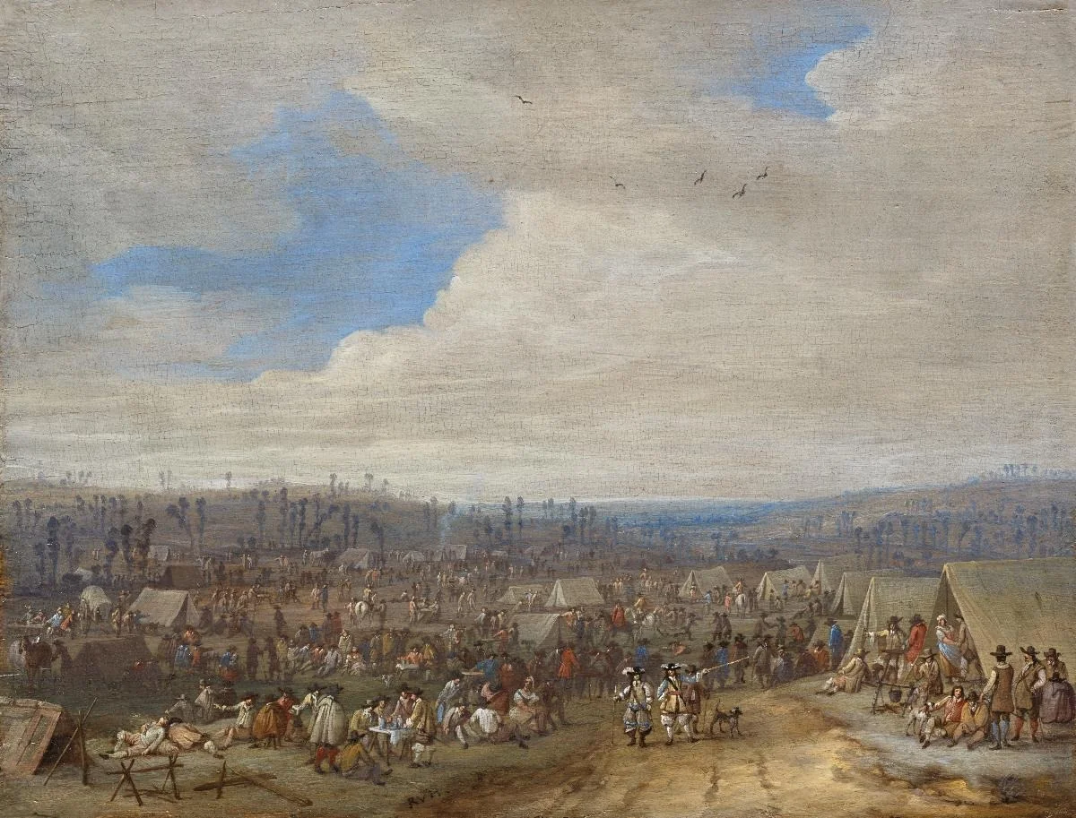 Q131586216, by Robert van den Hoecke, oil, 1655