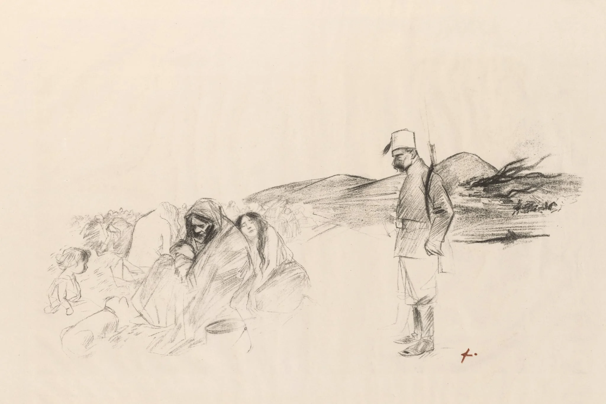 In Greece, by Jean-Louis Forain, 1897
