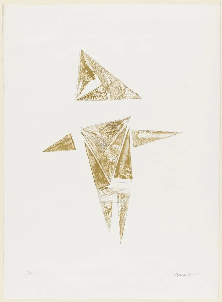 Untitled, by Lynn Chadwick, ink, 1966