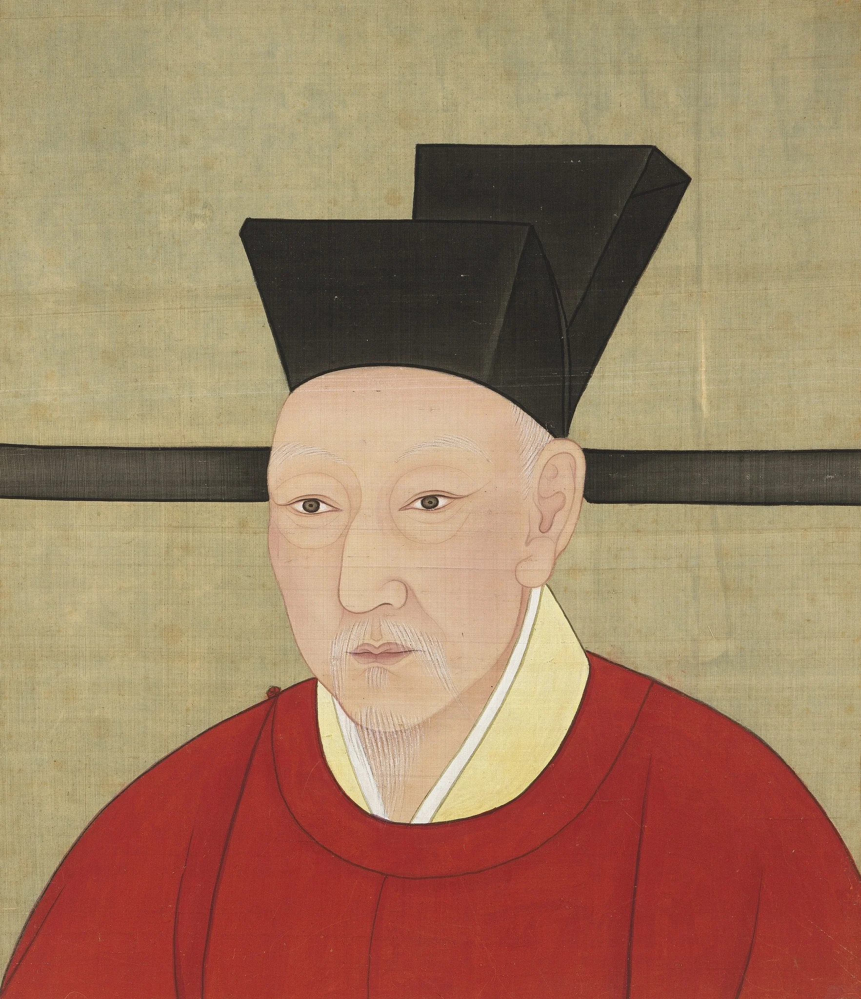 宋代帝半身像册-宋朝高宗皇帝像, by Unknown, unspecified