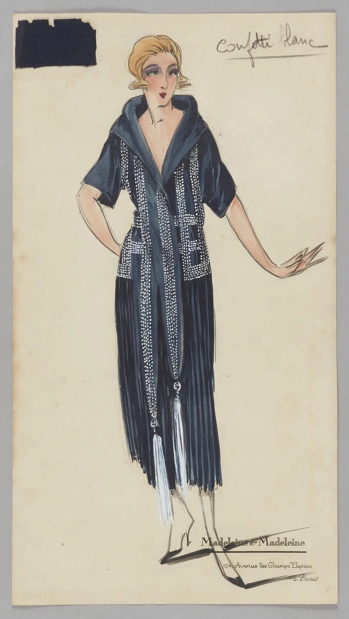 Confetti blanc, by Madeleine & Madeleine, 1924