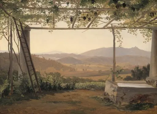 Fountain and Pergola in Italy