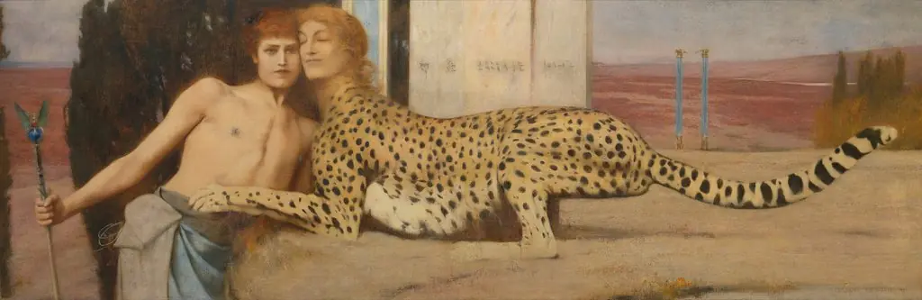 The Sphinx, or, The Caresses