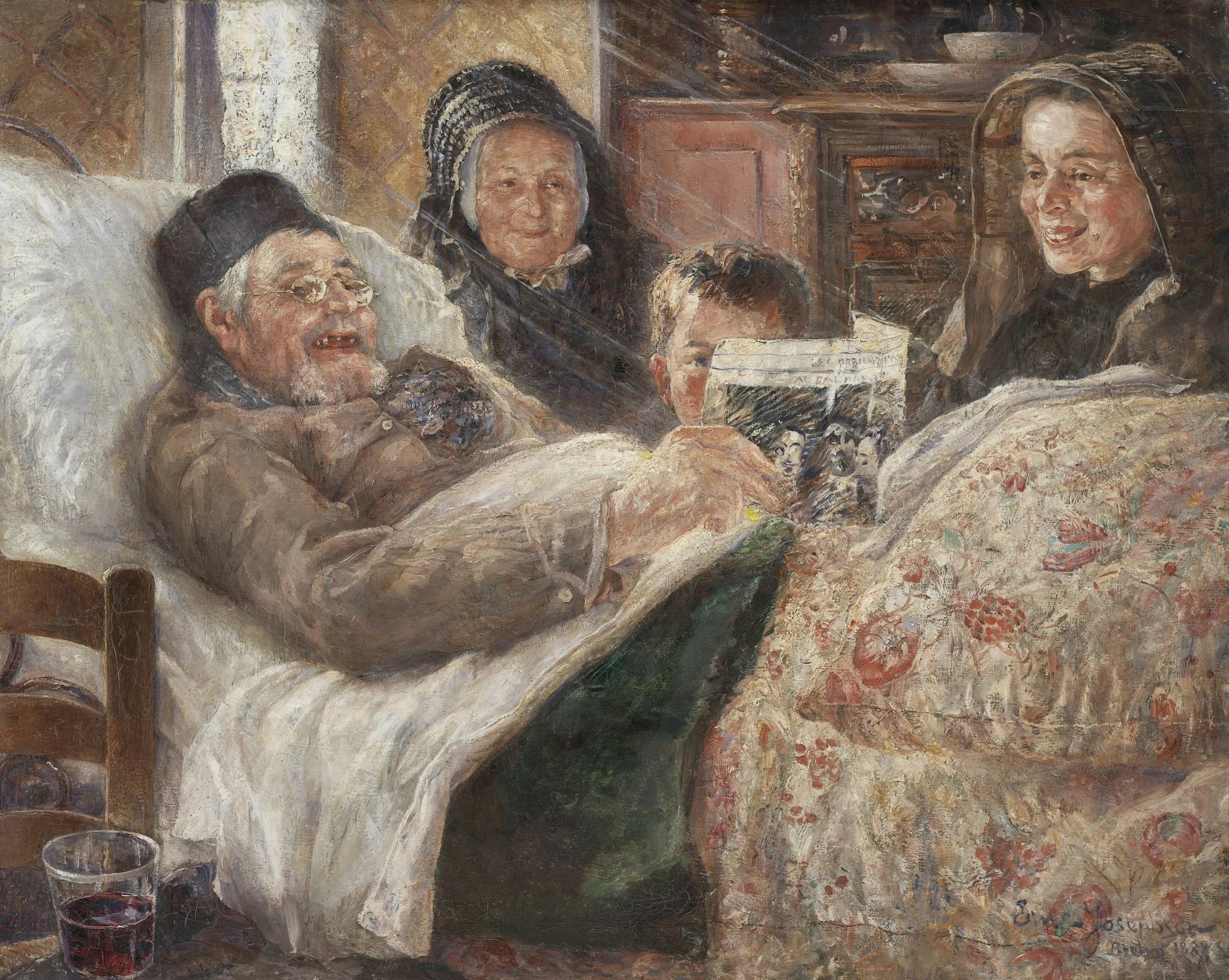 La joie de vivre, by Unknown, 1887