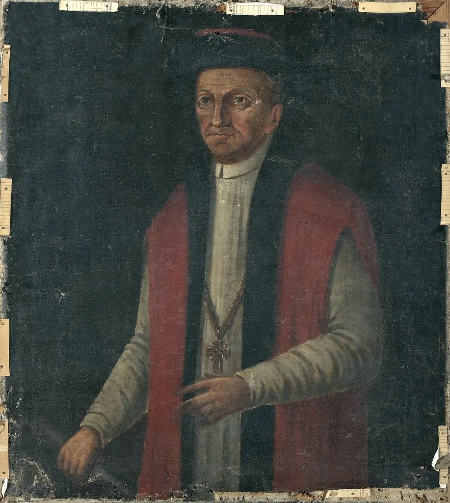 Portrait of Wojciech (Albert) I Radziwiłł (1476–1519), bishop of Lutsk and Vilnius, nicknamed “Jałmużnik” [Almoner]