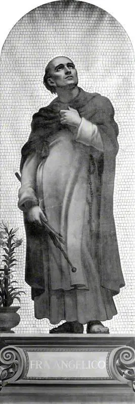 Fra Angelico (c.1395–1455) (design for a mosaic in the Victoria and Albert Museum)