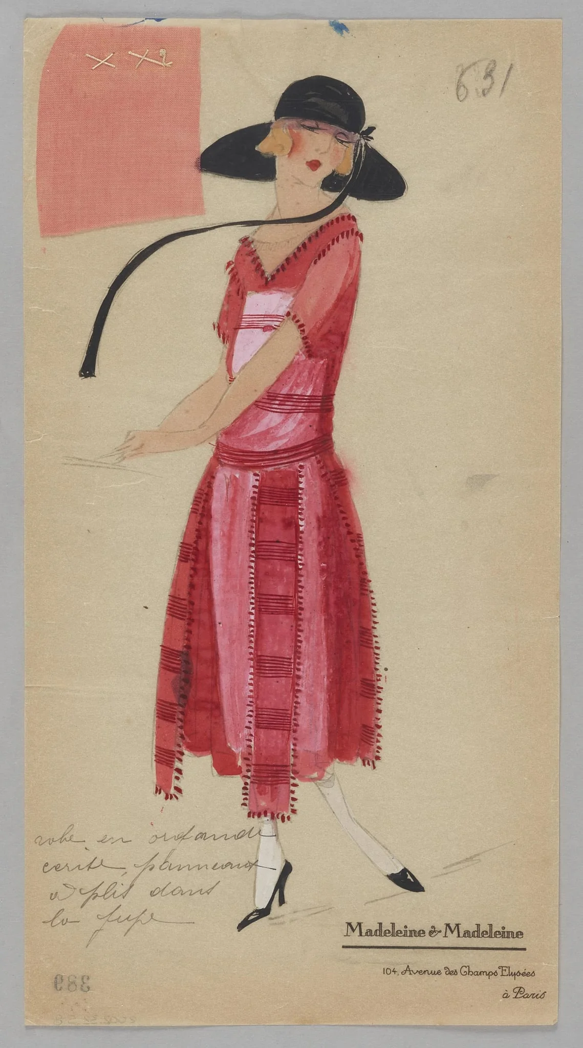 631, by Madeleine & Madeleine, 1924