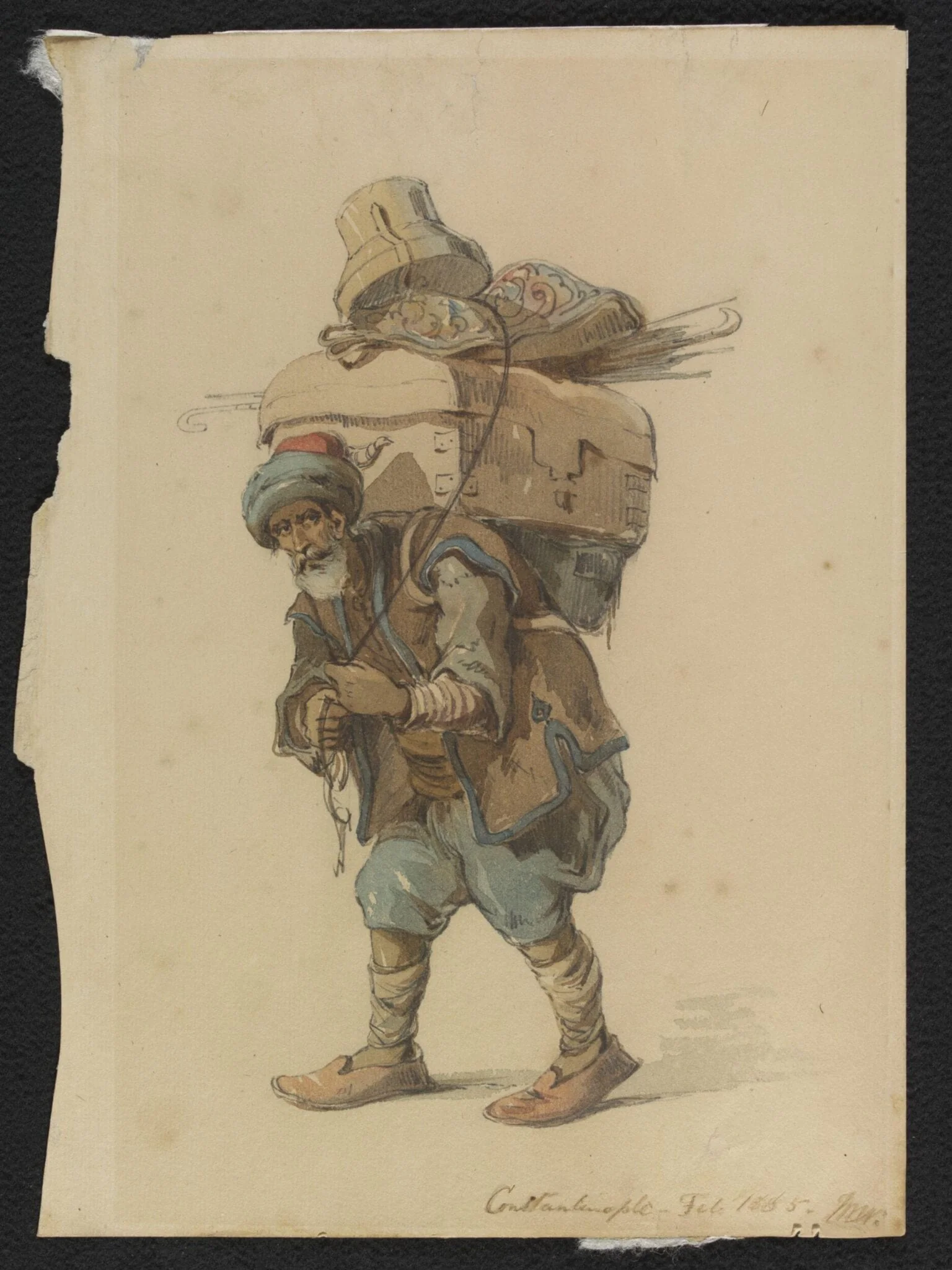 A Turkish Porter (Hamal)