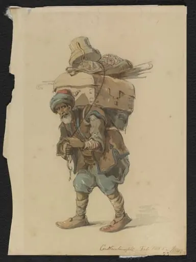 A Turkish Porter (Hamal)