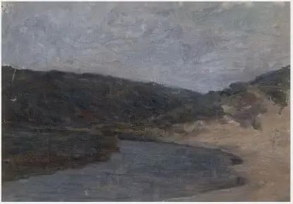 Sketch of a Sea Inlet
