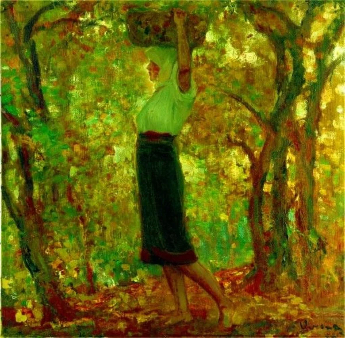 În pădure, by Arthur Verona (Garguromin), 1923