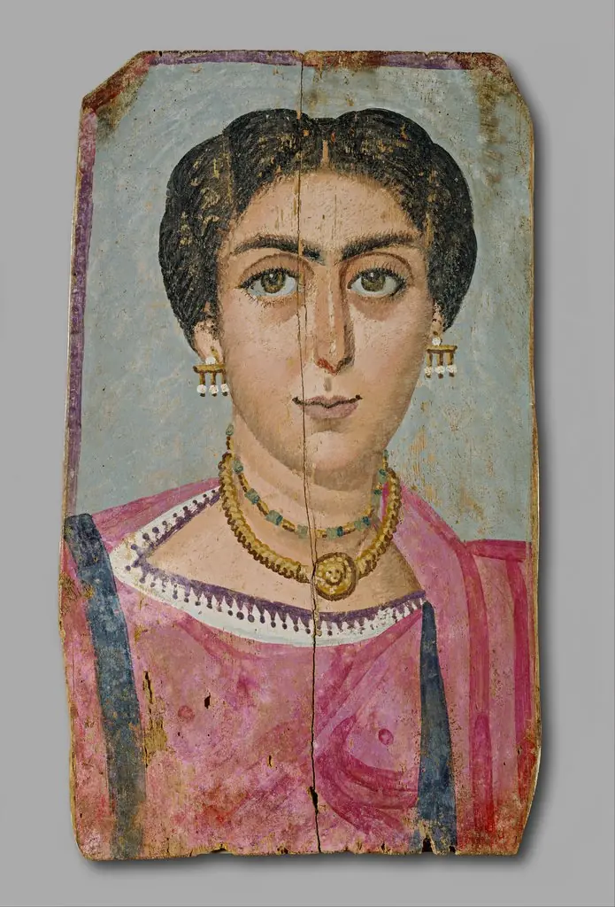 Mummy Portrait - Woman with Necklace