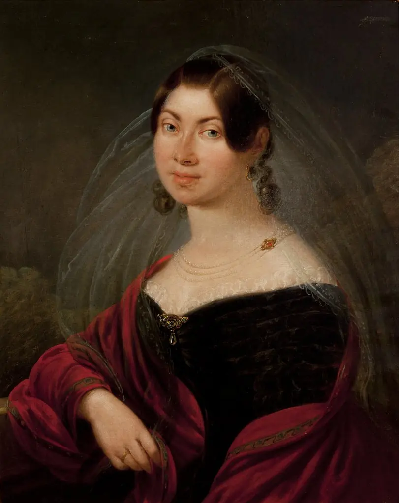 Portrait of Teresa Żebrawska née Hanowicz