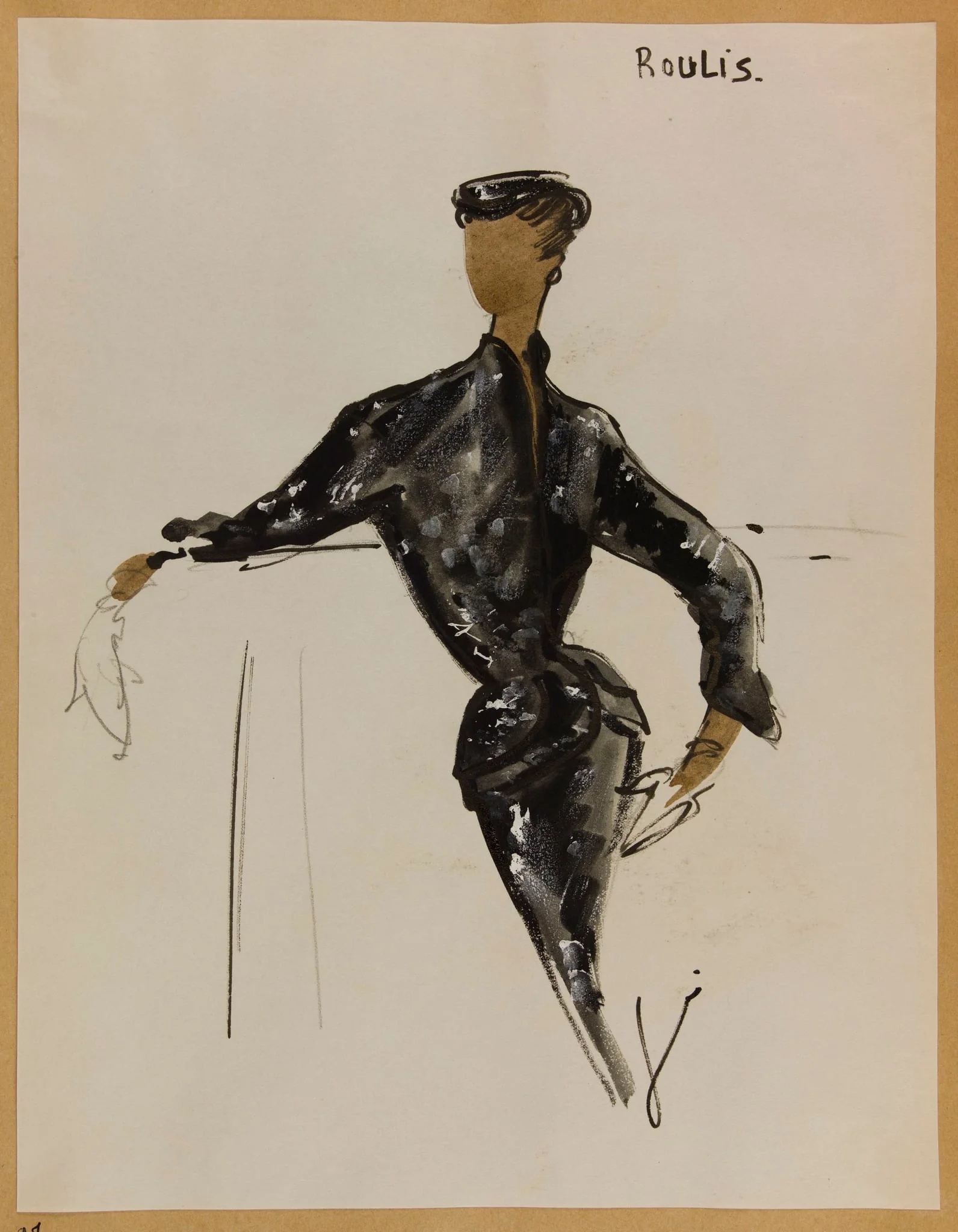 Roulis, by Carven, 1952