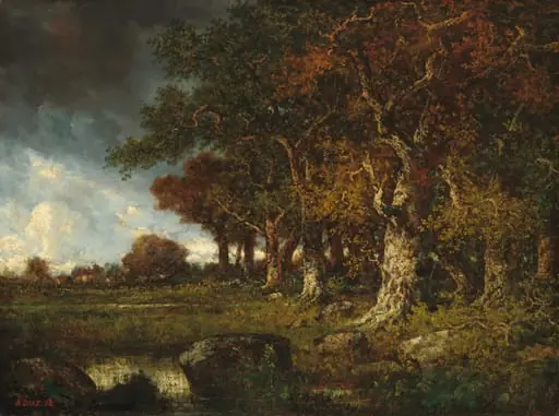 The Edge of the Forest at Les Monts-Girard, Fontainebleau