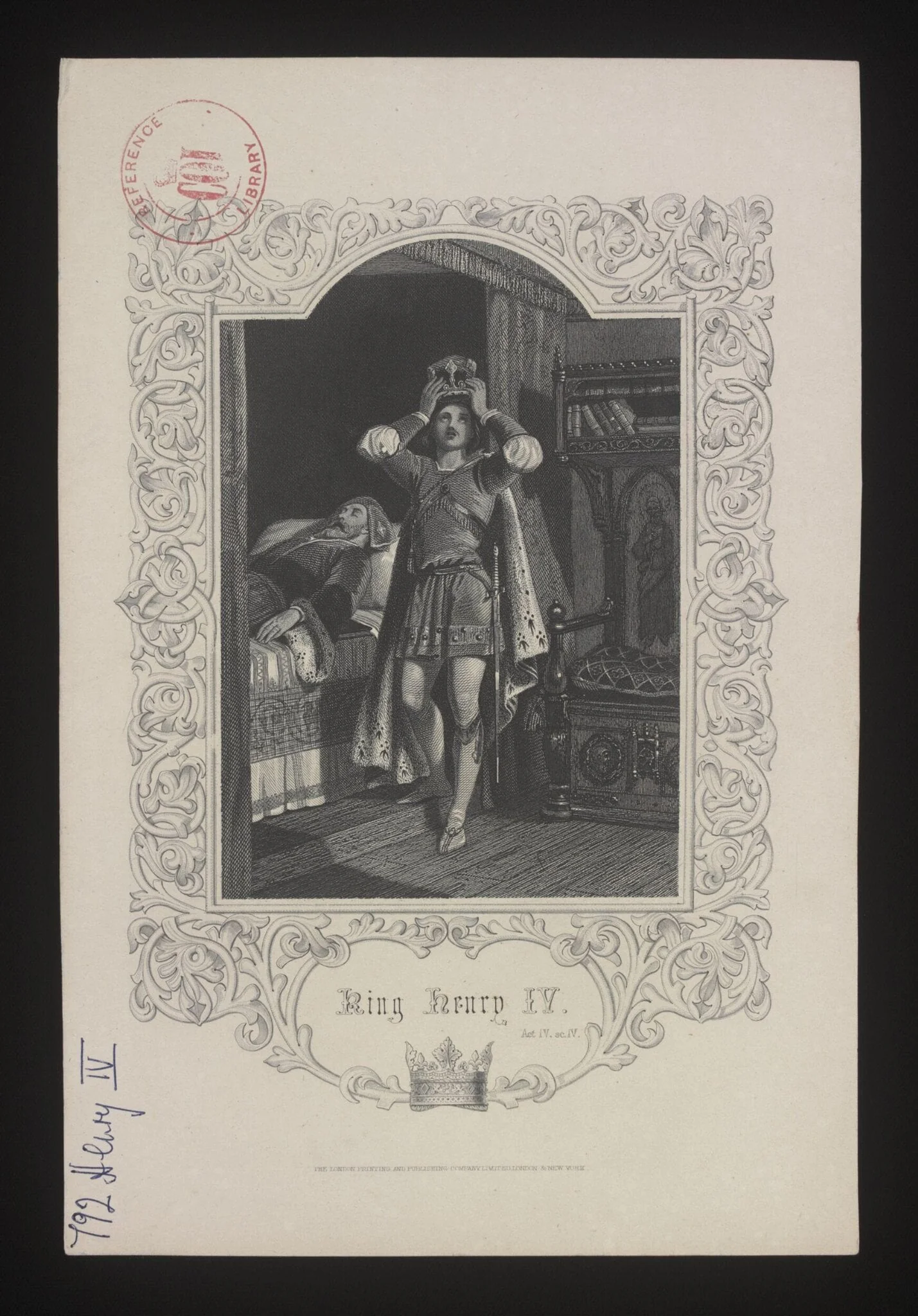 King Henry IV, by Unknown, 1850