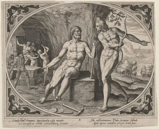 Phoebus Telling Vulcan of His Wife's Adultery