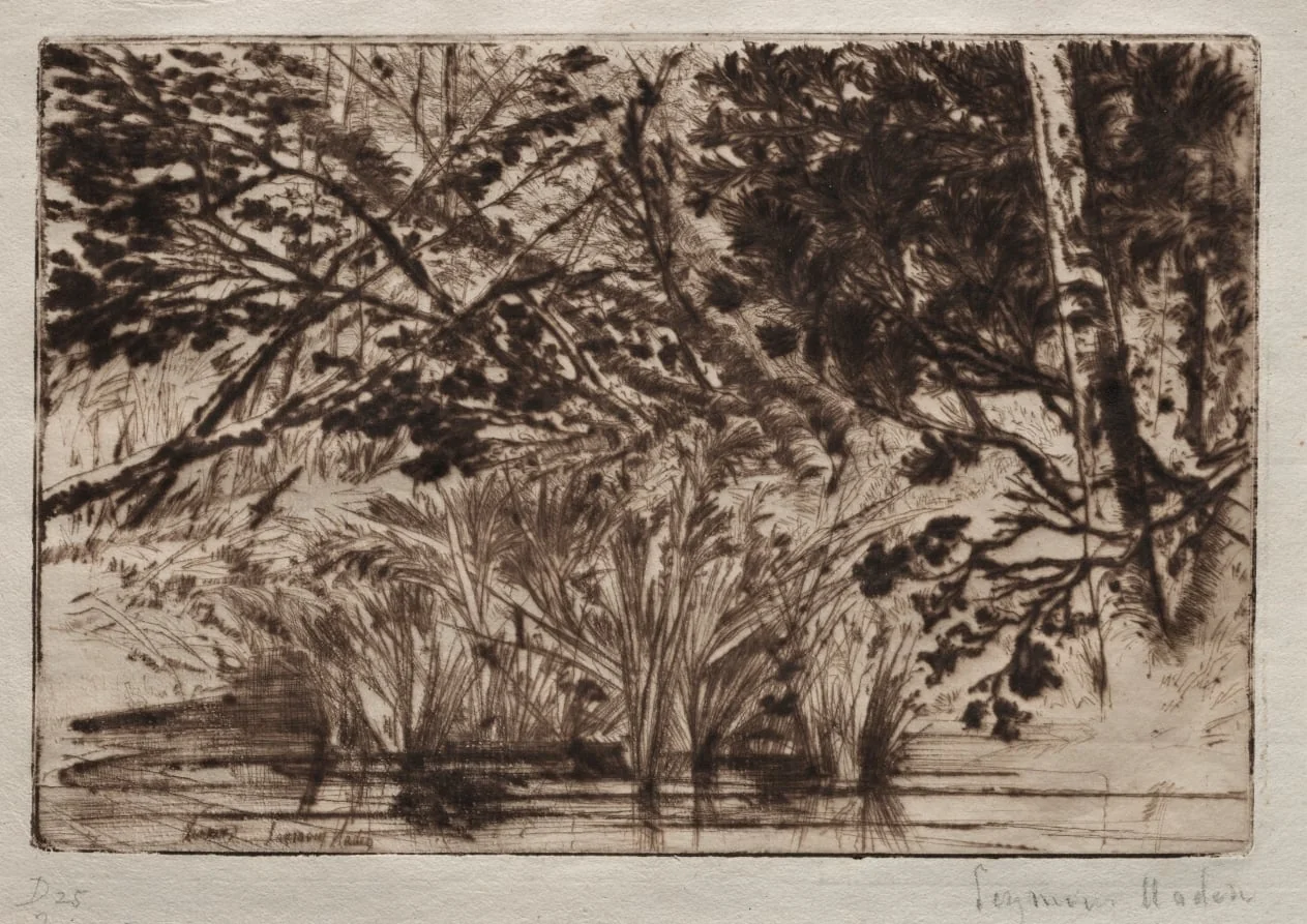 The Mouth of a Brook (Second Plate), by Francis Seymour Haden, 1868