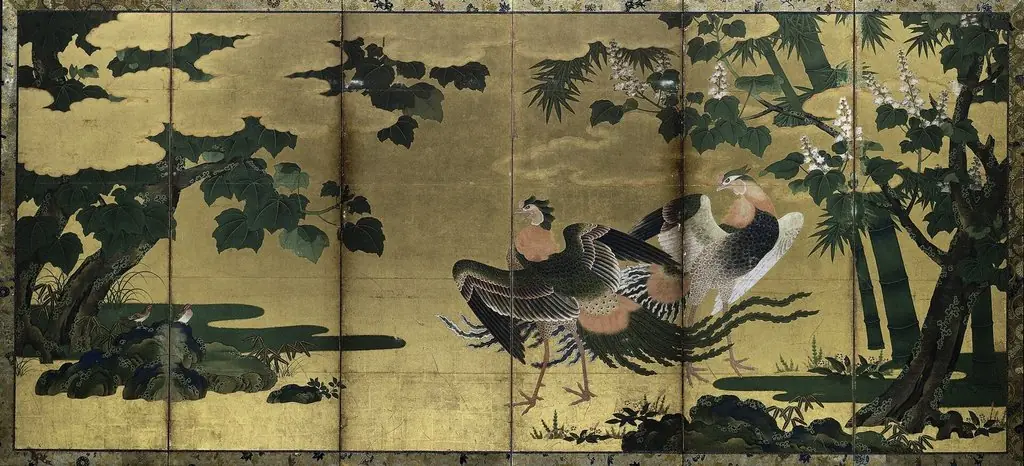 Phoenixes and Paulownia
