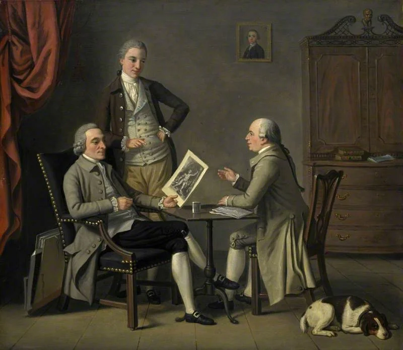 The Connoisseurs: John Caw (died 1784), John Bonar (1747 - 1807) and James Bruce