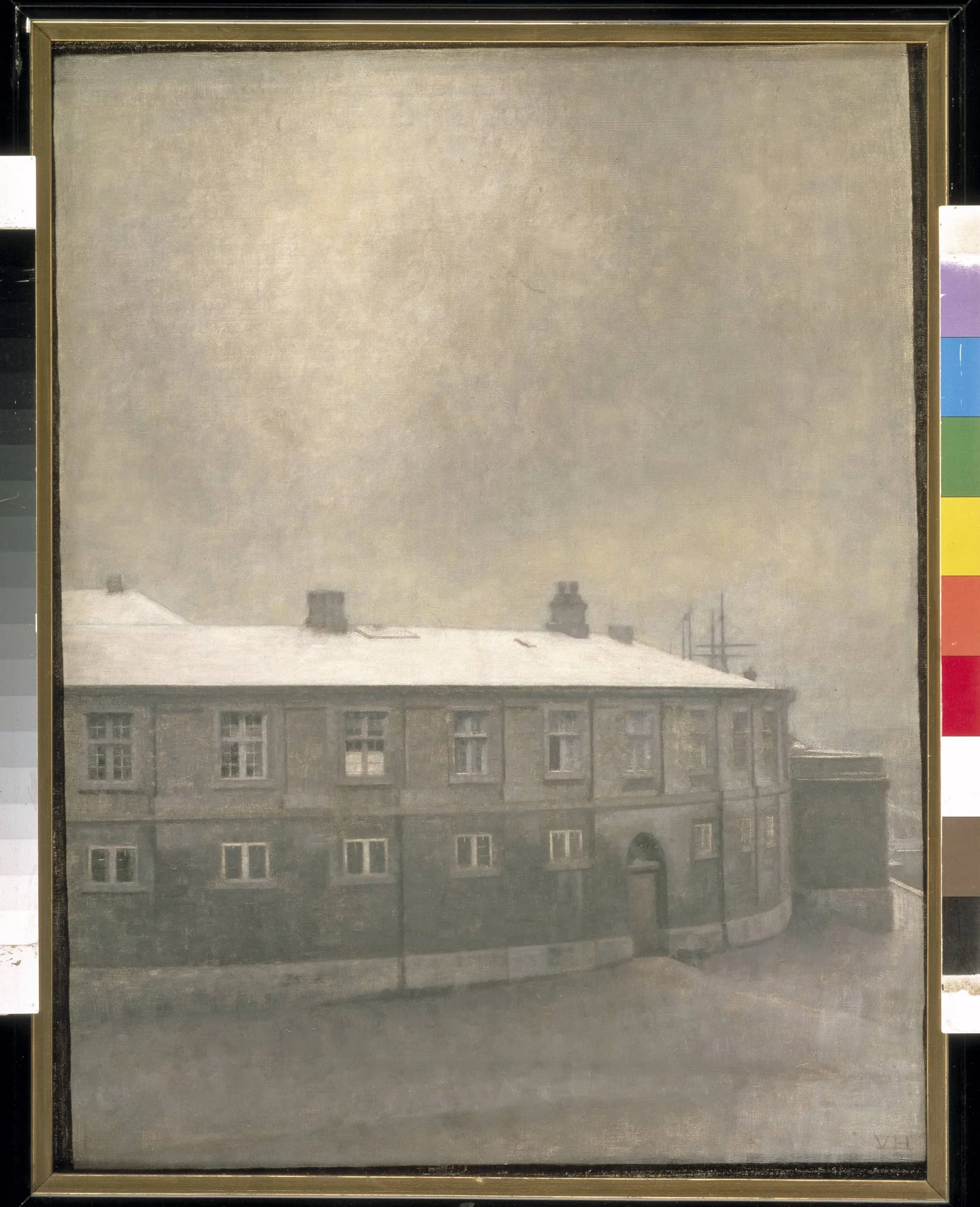 A Wing of Christiansborg Palace, by Unknown, 1907