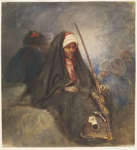 Blind Egyptian with a Madrab [Teasel]