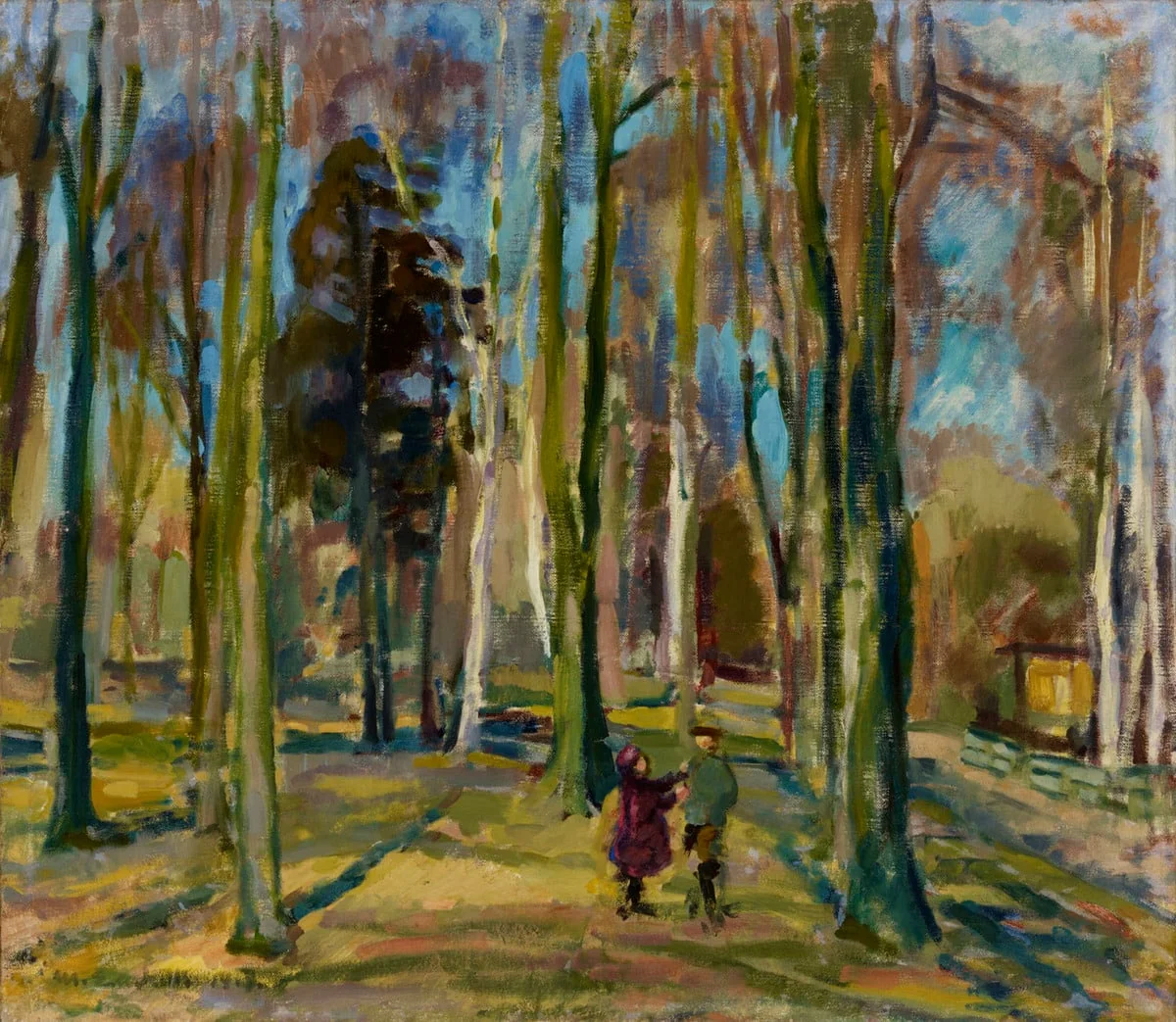 Aihe Kaivopuistosta, by Magnus Enckell, unspecified