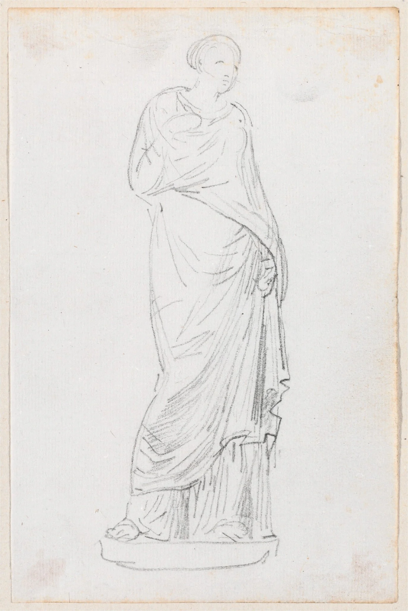Statue of a Female in a Toga