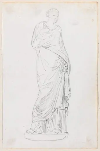 Statue of a Female in a Toga